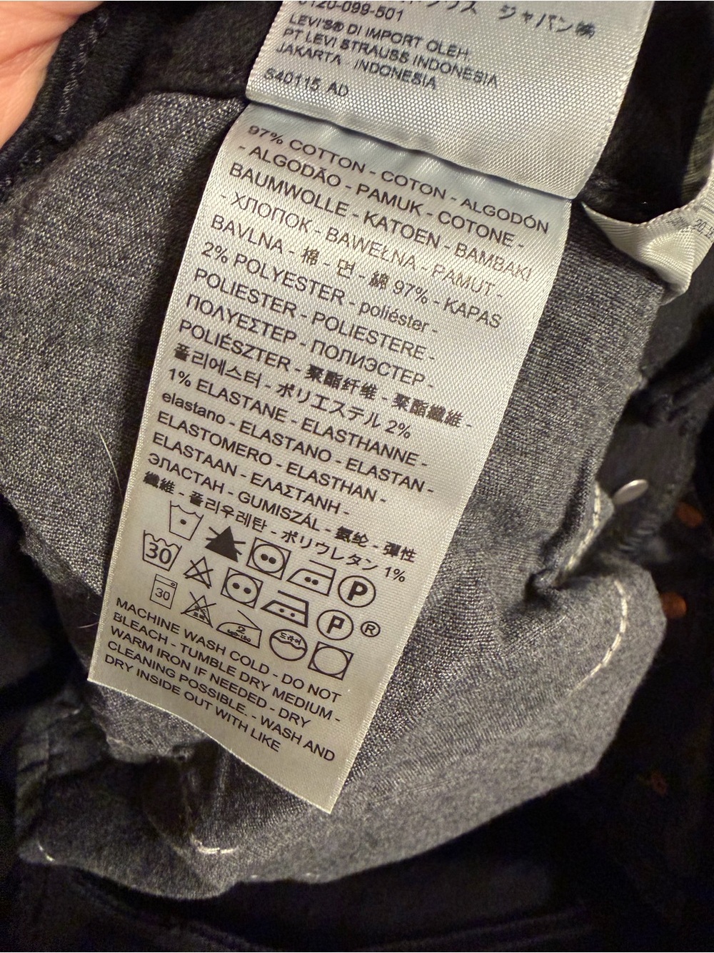 Levi’s Wedgie Straight - Picture 7 of 7